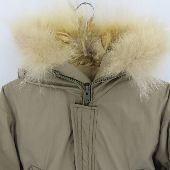 Vintage Pioneer Adult SEE MEASUREMENTS Fur Trim Parka Jacket Winter Coat Canada - Picture 2 of 16